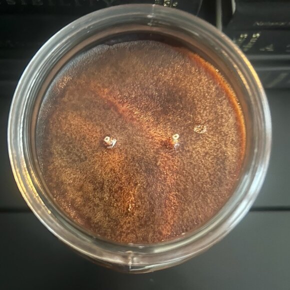 NWT Village Candle Espresso Bean Glass Jar Scented Candle Large - Picture 3 of 4